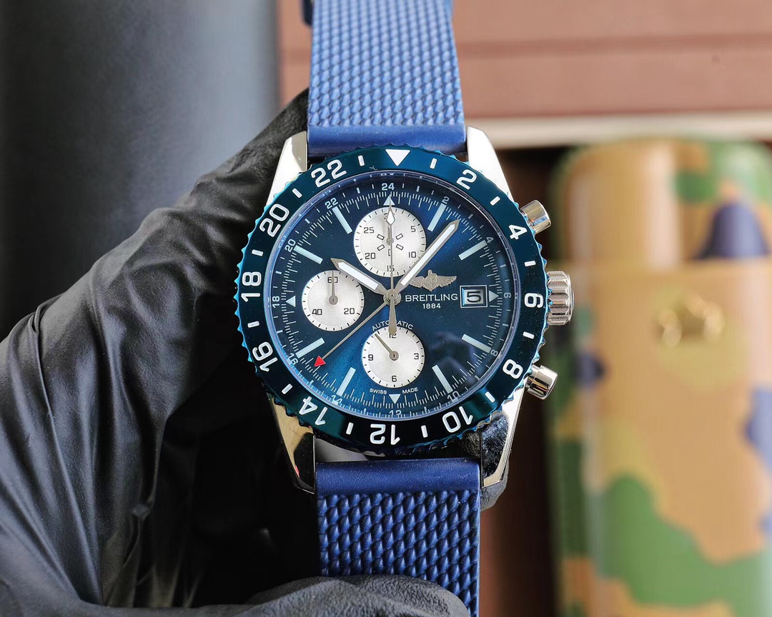 Breitling Aurora Blue